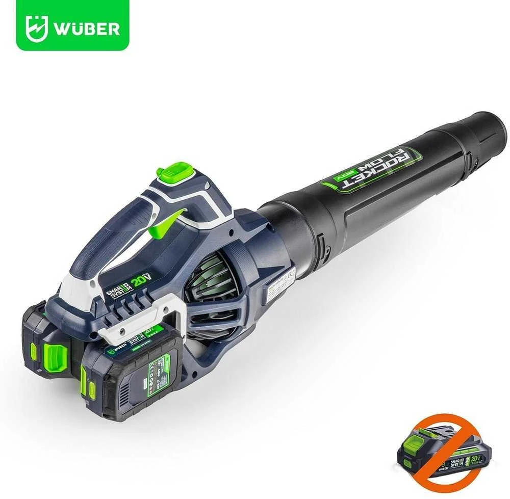 Akumuliatorinis lapų pūstuvas Wuber W04402, 40V, be akumuliatorių