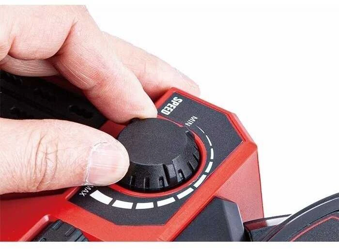 Akumuliatorinis mini tiesinis šlifuoklis su priedais Worcraft 20V LI-ION