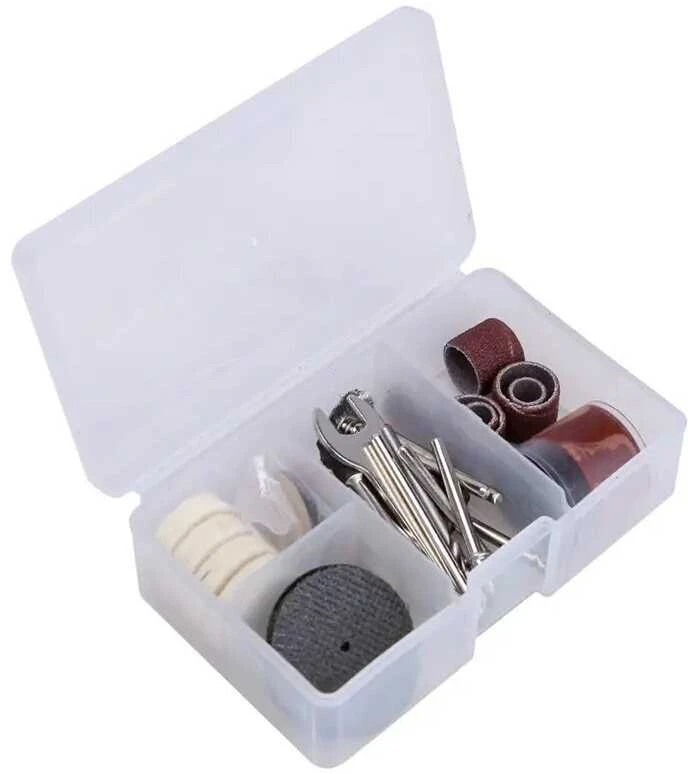 Akumuliatorinis mini tiesinis šlifuoklis su priedais Worcraft 20V LI-ION
