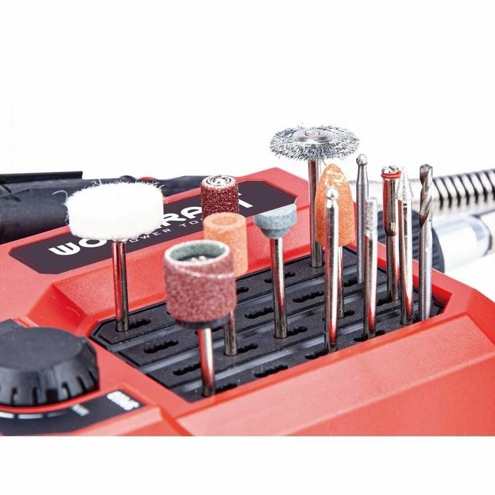 Akumuliatorinis mini tiesinis šlifuoklis su priedais Worcraft 20V LI-ION