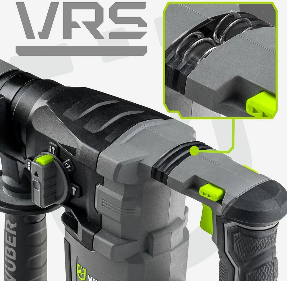 Akumuliatorinis perforatorius Wuber 20V, SDS-plus 2,8 J (be akumuliatoriaus ir įkroviklio)