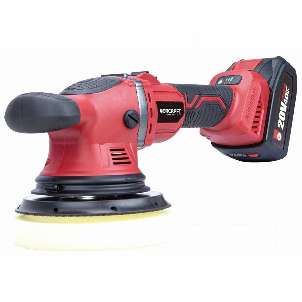 Akumuliatorinis poliruoklis Worcraft 20V LI-ION 150mm