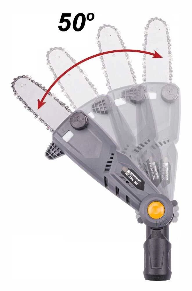 Akumuliatorinis šakų genėtuvas PowerMat PM-APW-20C 240cm
