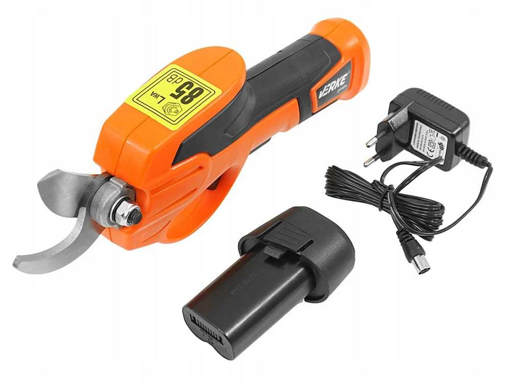 Akumuliatorinis sekatorius Verke V90701, 7,6V su akumuliatoriumi ir įkrovikliu