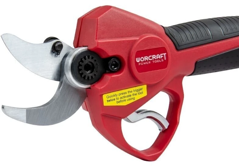 Akumuliatorinis sekatorius Worcraft 20V Li-ion, 4,0Ah