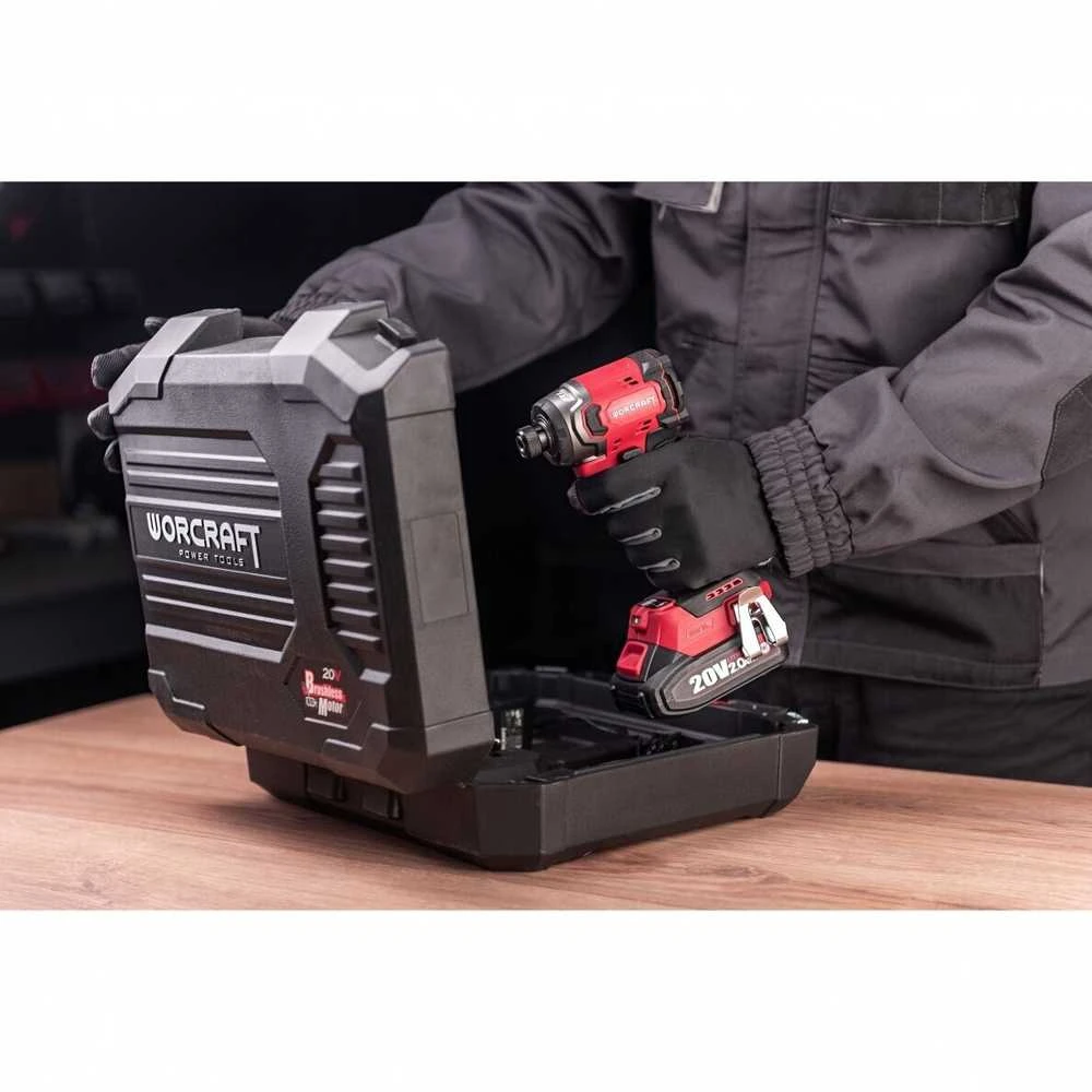 Smūginis suktuvas Worcraft CIS?S20LiBM-260; 20 V; 1x2,0 Ah akum.