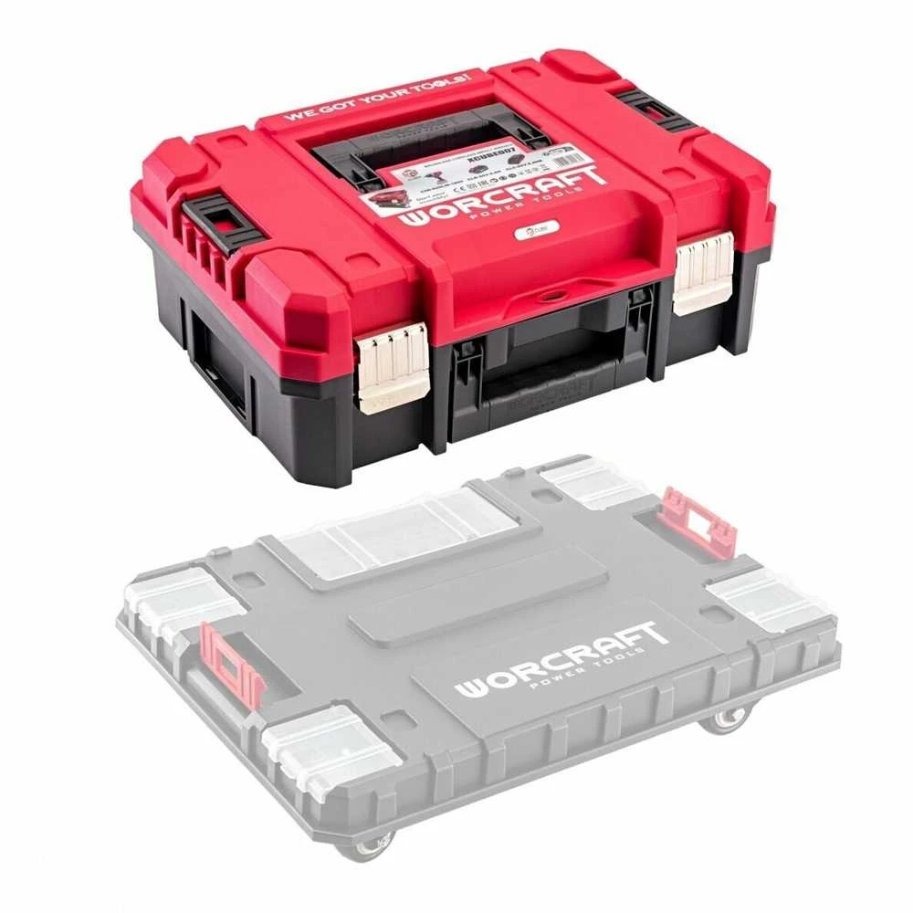 Akumuliatorinis smūginis veržliasukis Worcraft 3/4'' 1800Nm 20V LI-ION (XCUBE dėžė)