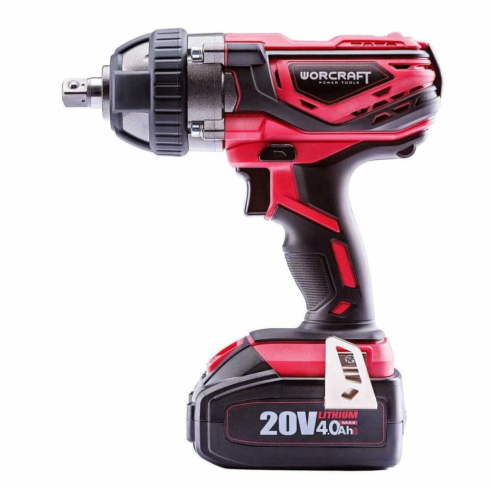 Akumuliatorinis smūginis veržliasukis Worcraft 20V LI-ION