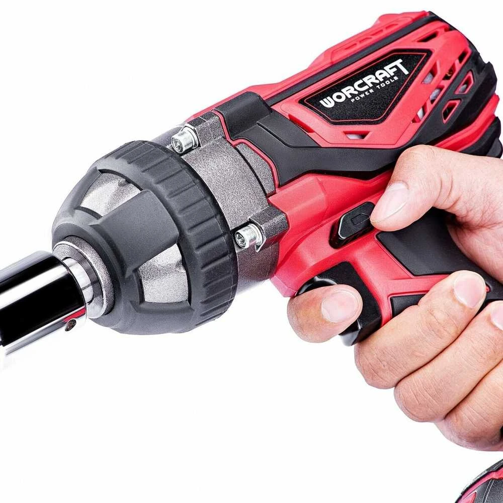 Akumuliatorinis smūginis veržliasukis Worcraft 20V LI-ION