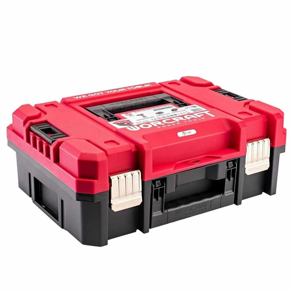 Akumuliatorinis smūginis veržliasukis Worcraft 3/4'' 1800Nm 20V LI-ION (XCUBE dėžė)