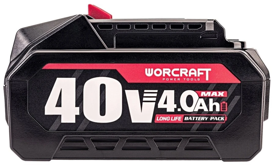 Akumuliatorinis smūginis veržliasukis WORCRAFT 3/4'' 2600Nm 40V LI-ION (pl.dėž.)