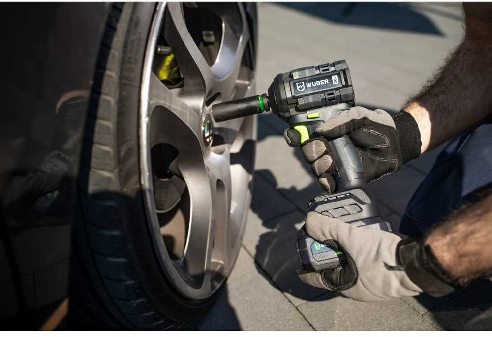 Akumuliatorinis smūginis veržliasukis Wuber W04602, 20V, 600 Nm