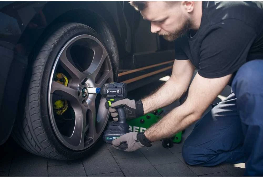 Akumuliatorinis smūginis veržliasukis Wuber W04602, 20V, 600 Nm