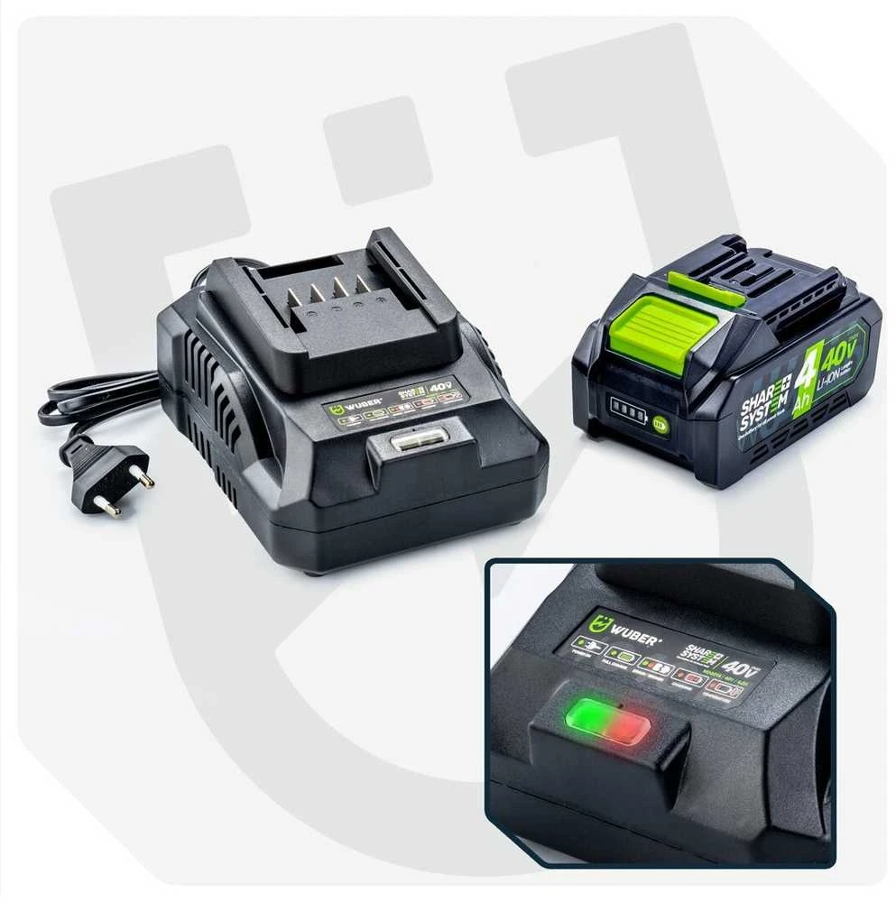 Akumuliatorinis smūginis veržliasukis Wuber W04605, 40 V, 2000 Nm