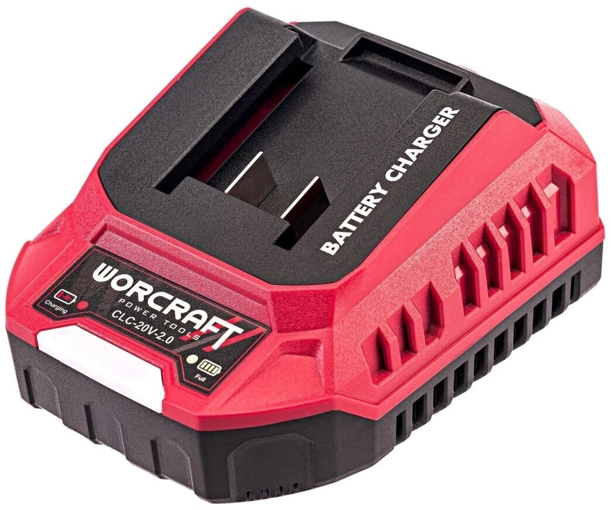 Akumuliatorinis suktuvas-gręžtuvas WORCRAFT CHD-S20LiB 20V LI-ION, 2x2.0Ah