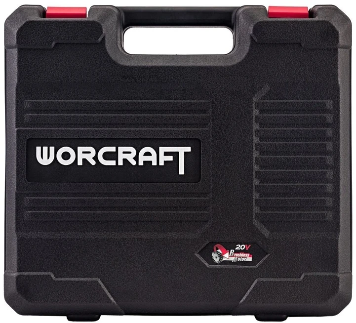 Akumuliatorinis suktuvas-gręžtuvas WORCRAFT CHD-S20LiB 20V LI-ION, 2x2.0Ah