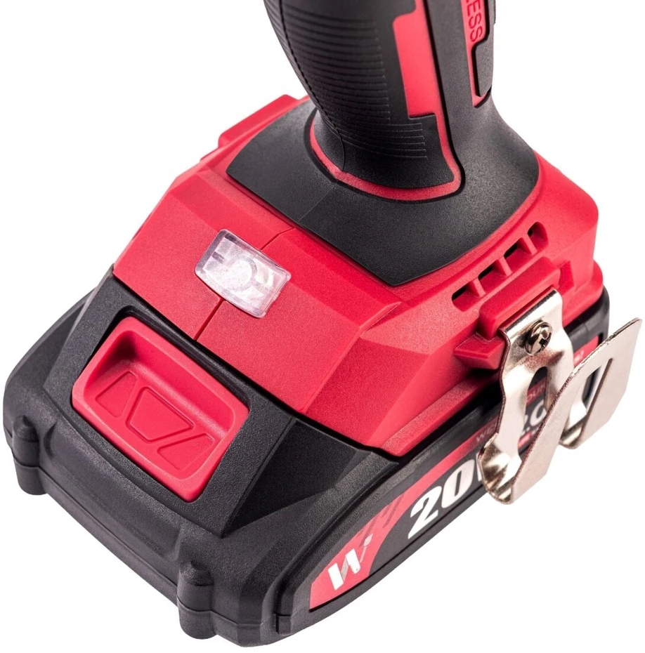 Akumuliatorinis suktuvas-gręžtuvas WORCRAFT CHD-S20LiB 20V LI-ION, 2x2.0Ah