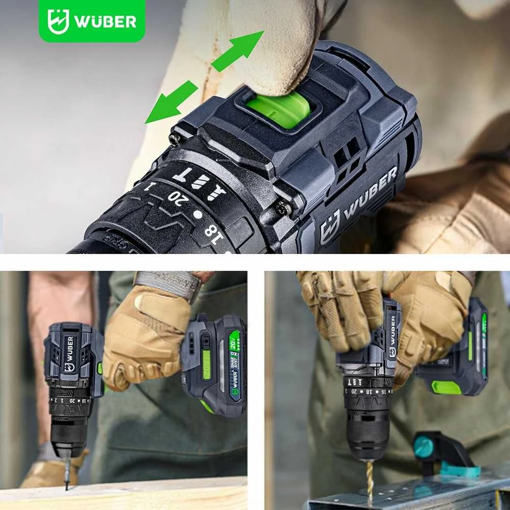 Akumuliatorinis suktuvas Wuber 20V Li-ion Brushless