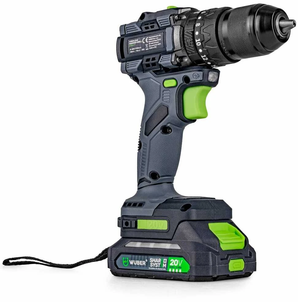 Akumuliatorinis suktuvas Wuber 20V Li-ion Brushless