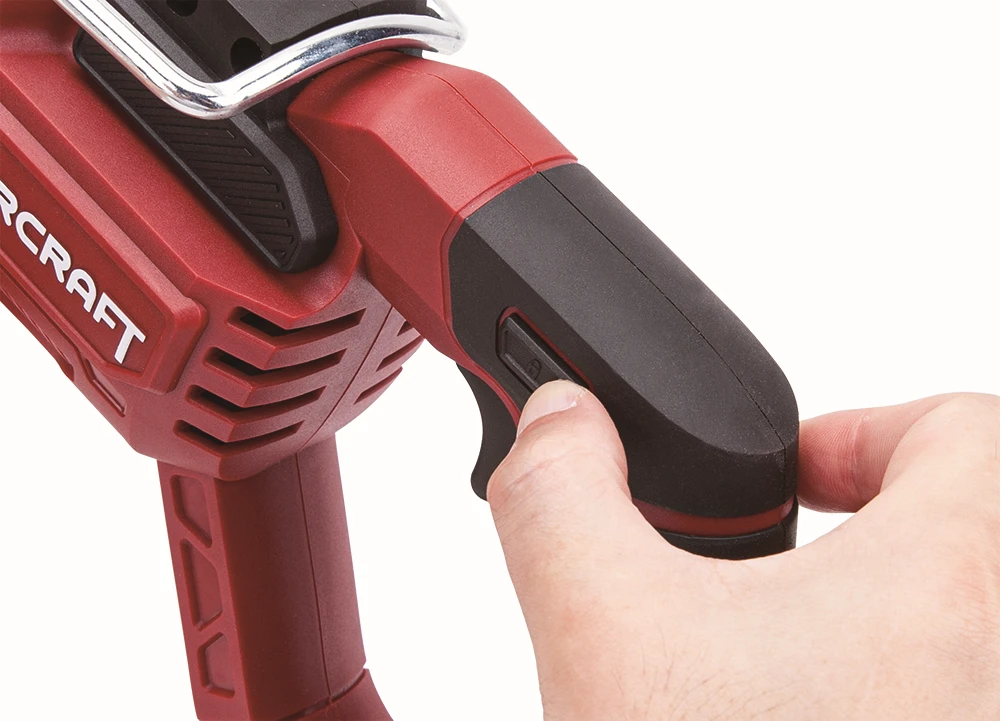 Akumuliatorinis tiesinis pjūklas WORCRAFT 20V Li-ion, 4,0Ah