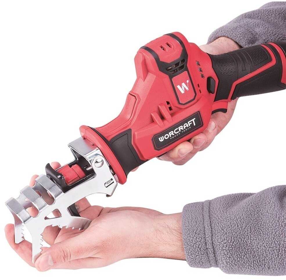 Akumuliatorinis tiesinis pjūklas Worcraft 12V LI-ION