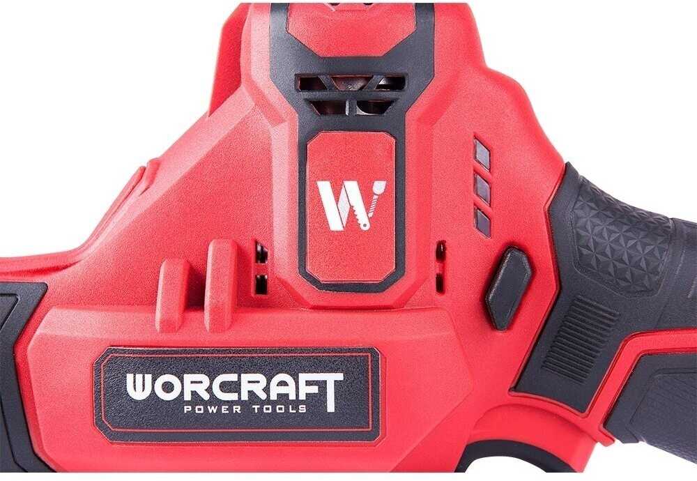 Akumuliatorinis tiesinis pjūklas Worcraft 12V LI-ION