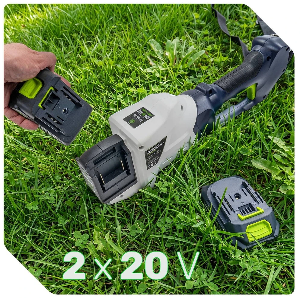 Akumuliatorinis trimeris/krūmapjovė 3in1 WUBER, 2x20V, (be akumuliatoriaus ir įkroviklio)