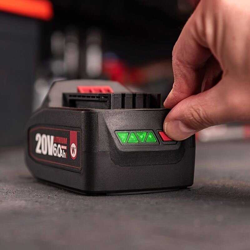Akumuliatorius įrankiams Worcraft 20V 6,0Ah