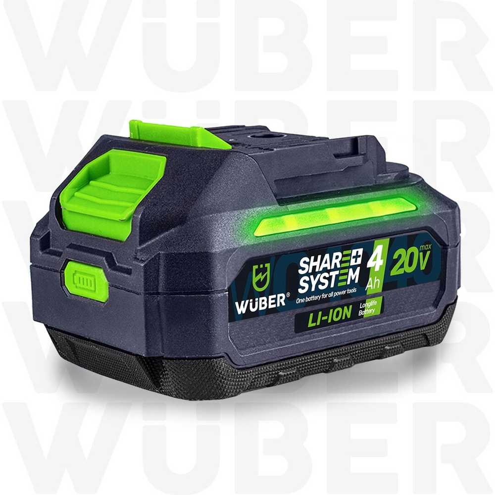 Akumuliatorius WUBER W04040, 20V, 4.0Ah