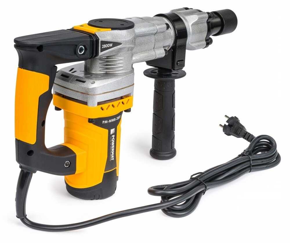 Atskėlimo plaktukas POWERMAT PM-MWB-2800 HEX SDS