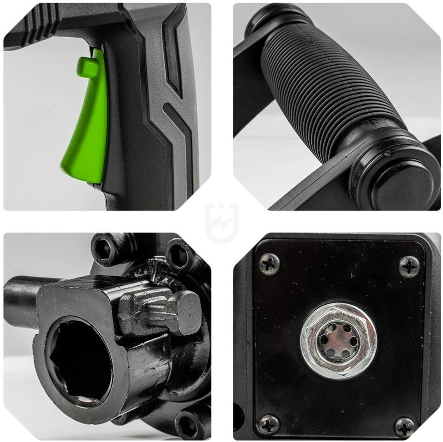 Atskėlimo plaktukas Wuber 1900 W, 60 J, HEX 30mm