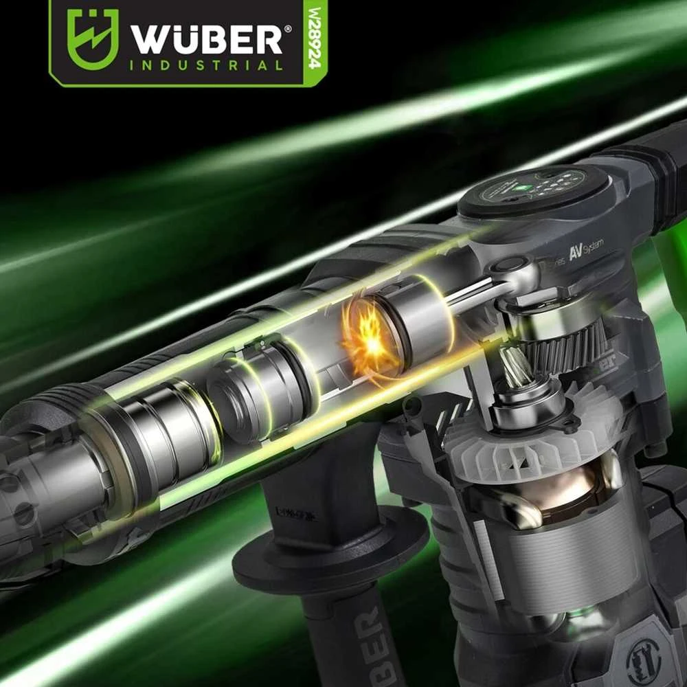 Atskėlimo plaktukas Wuber W28924 1400W SDS Max