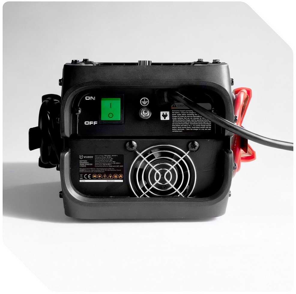 Automatinis akumuliatoriaus įkroviklis su paleidimo funkcija Wuber W14014, 80A