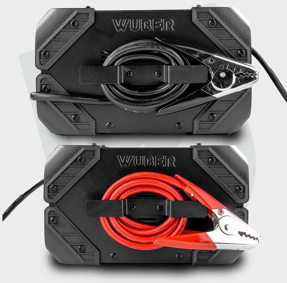 Automatinis akumuliatoriaus įkroviklis su paleidimo funkcija Wuber W14016, 200A