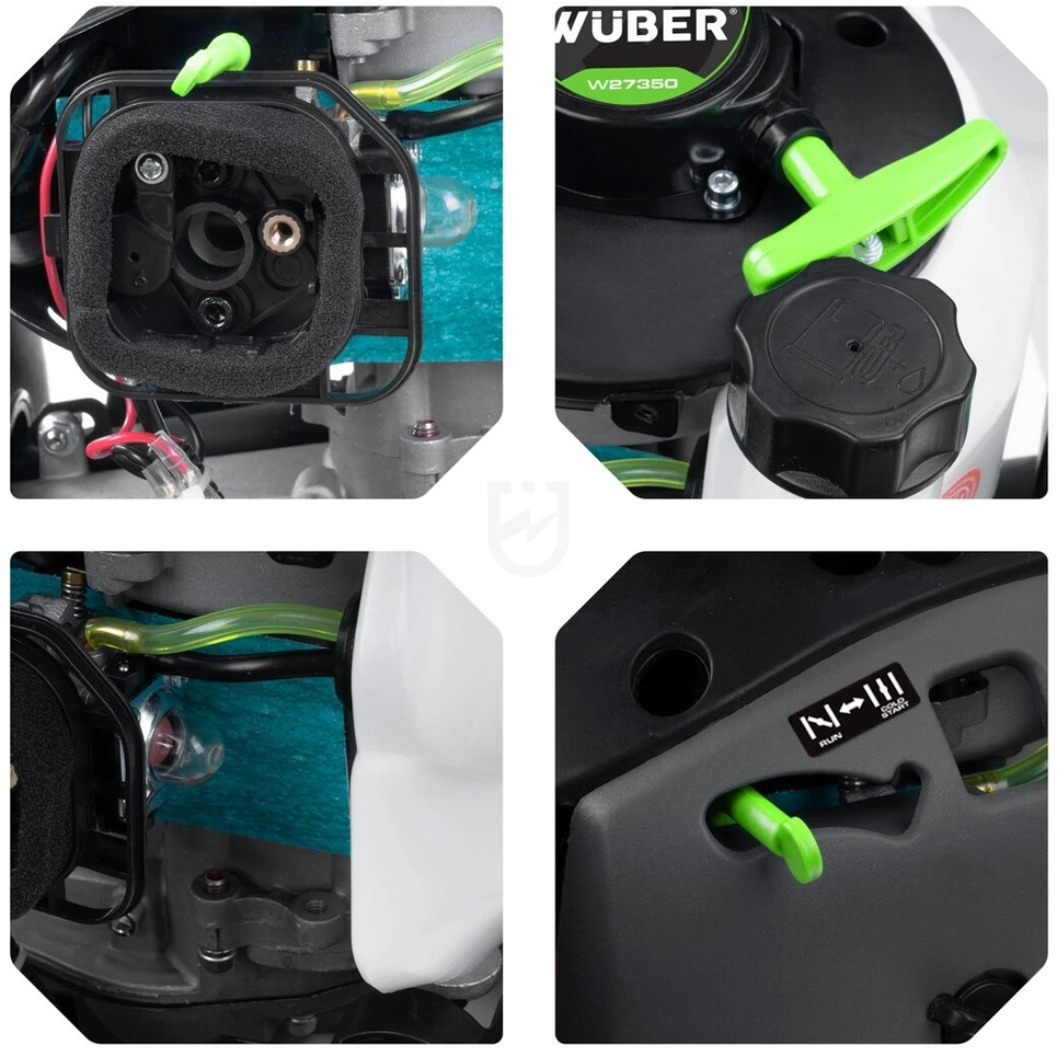Benzininės gyvatvorių žirklės Wuber 750W