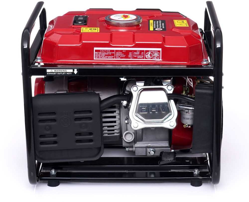 Benzininis elektros generatorius Kraft & Dele KD150, 1500W 12V/230V
