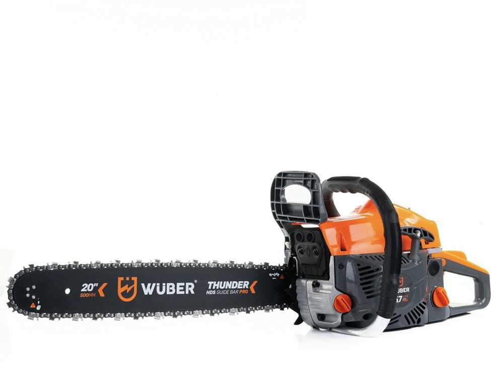Benzininis grandininis pjūklas WUBER 16"-18" 3,8 kW/5,2AG