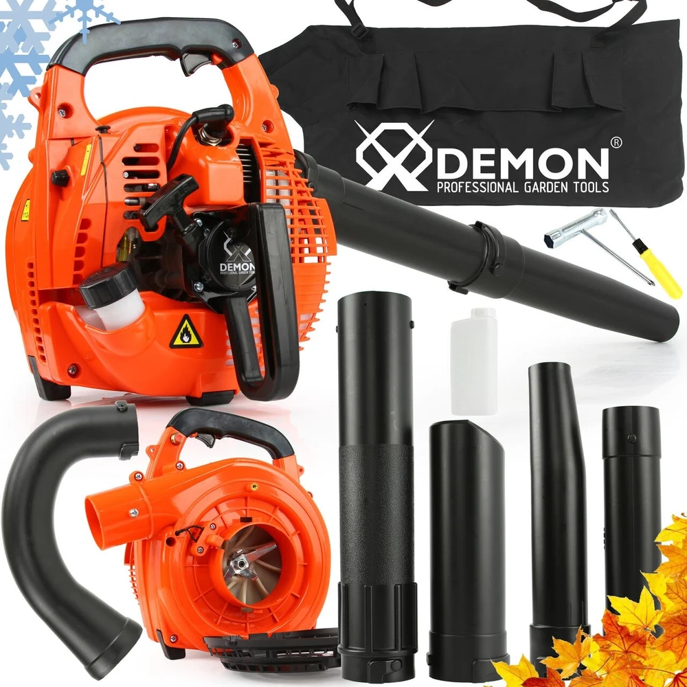 Benzininis lapų pūstuvas/siurblys Demon M88175