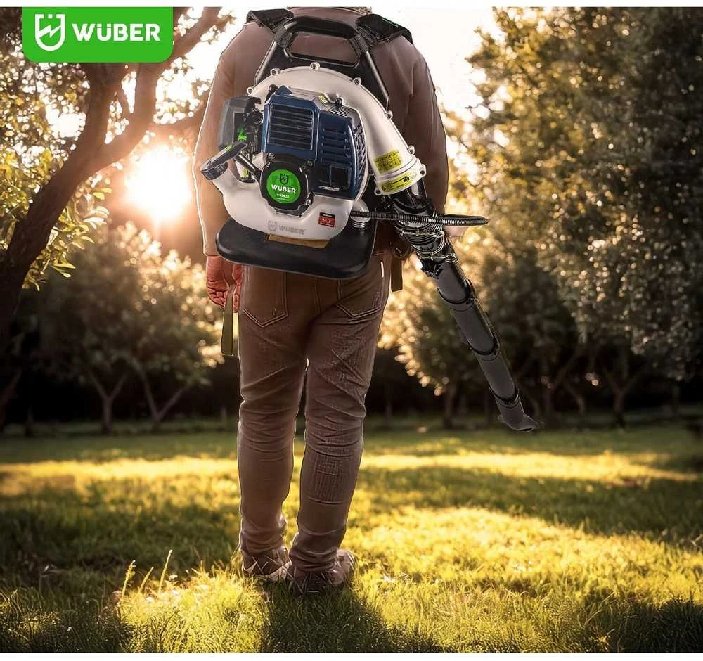 Benzininis lapų pūstuvas Wuber W43435 su petnešomis