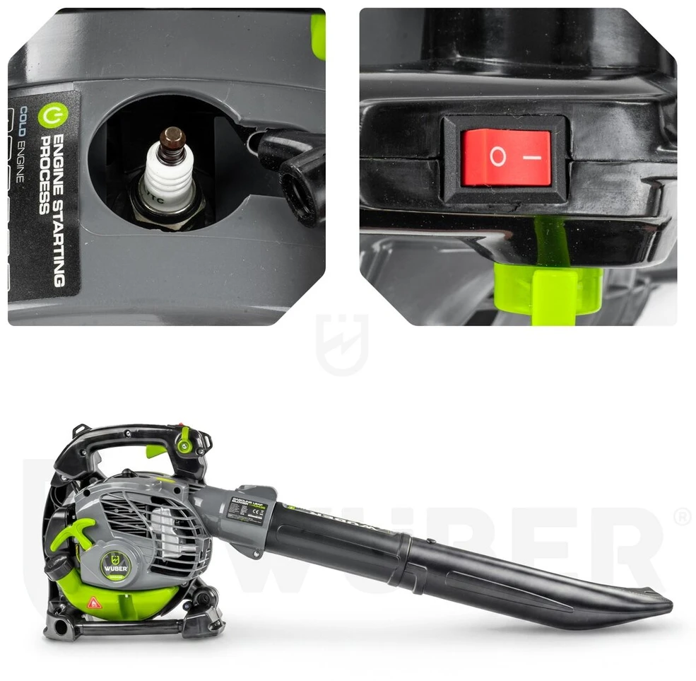 Benzininis lapų/sniego pūstuvas Wuber W43436, 245 km/h