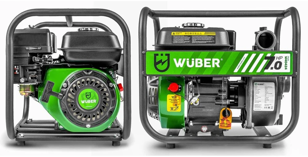 Benzininis vandens siurblys Wuber, 7 AG