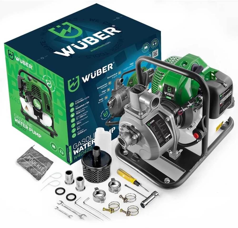 Benzininis vandens siurblys Wuber W40422, 2 AG