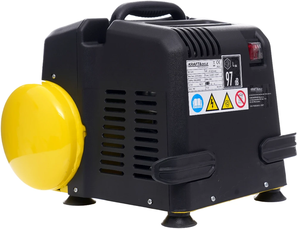 Betepalinis oro kompresorius Kraft & Dele KD1415, 6L, 8bar