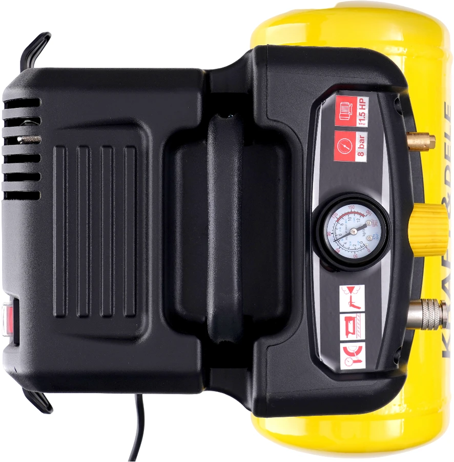Betepalinis oro kompresorius Kraft & Dele KD1415, 6L, 8bar