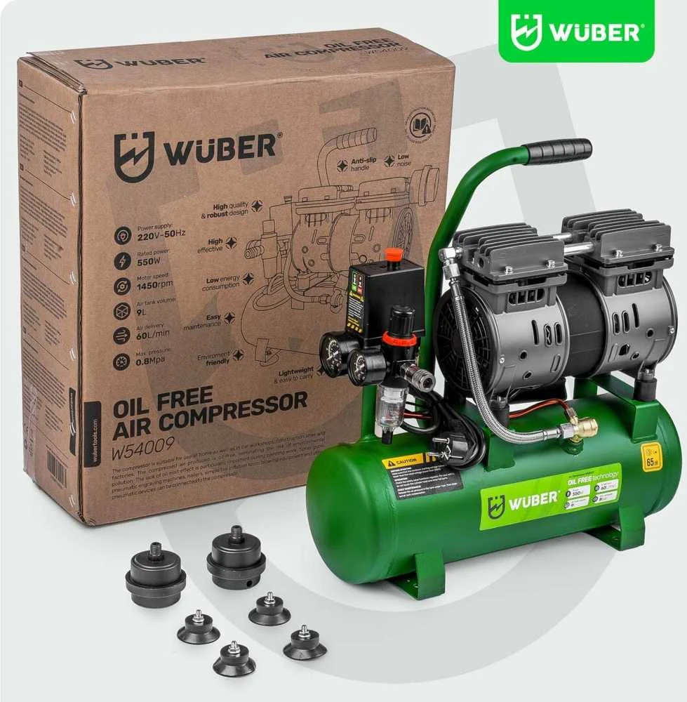 Betepalinis oro kompresorius Wuber W54009, 9L