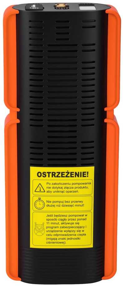 Daugiafunkcinis įkroviklis-paleidėjas su kompresoriumi ir LED žibintu Kraft & Dele KD5492, 1200A, 12 V, 10000 mAh