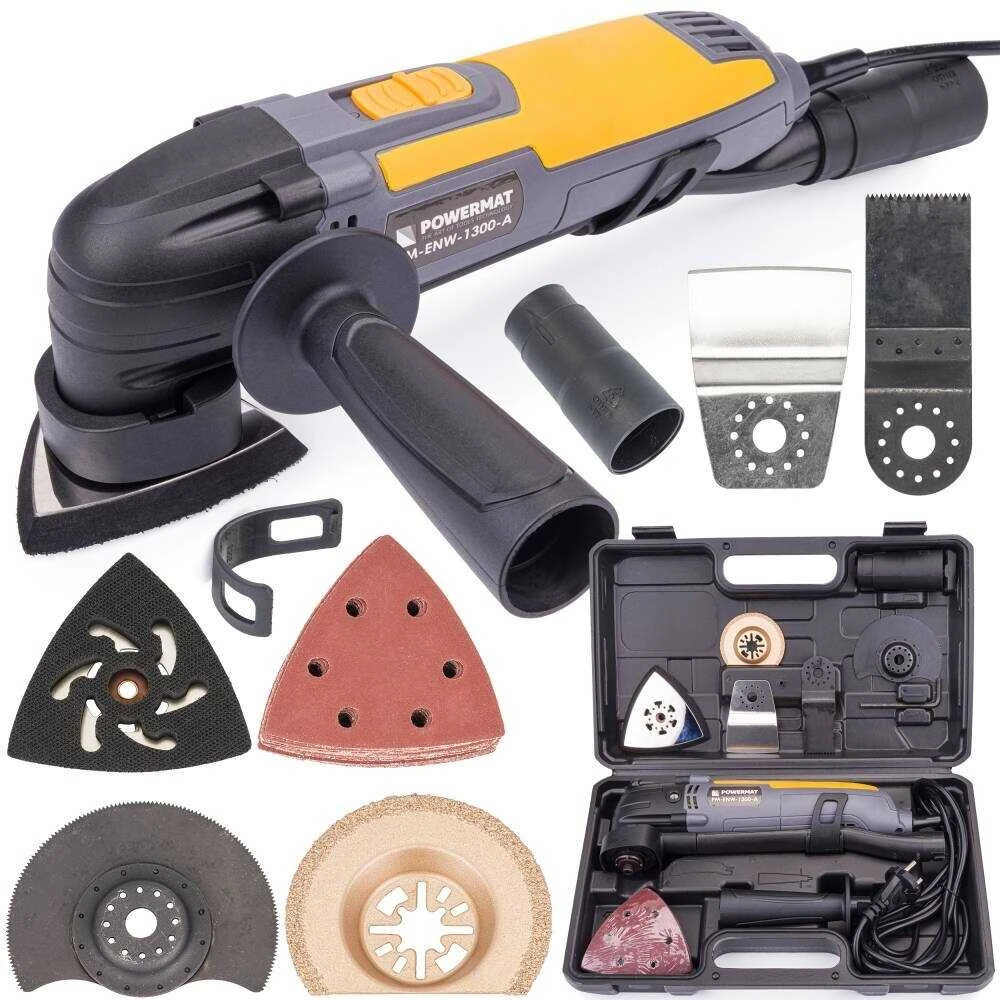 Daugiafunkcis įrankis / renovatorius / šlifuoklis POWERMAT PM-ENW-1300-A