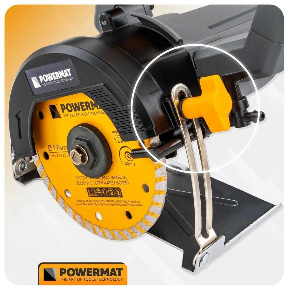 Diskinis plytelių pjūklas PowerMat PM1416, 1400W
