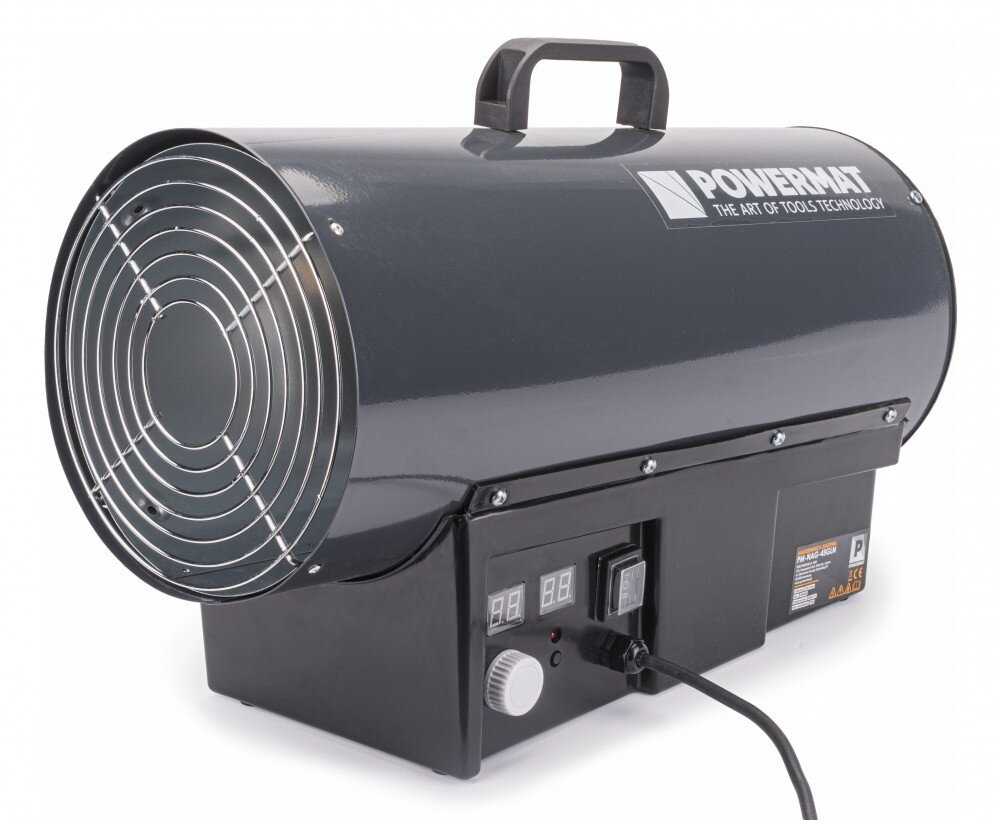Dujinis šildytuvas POWERMAT LCD PM-NAG-45GLN su termostatu 45kW