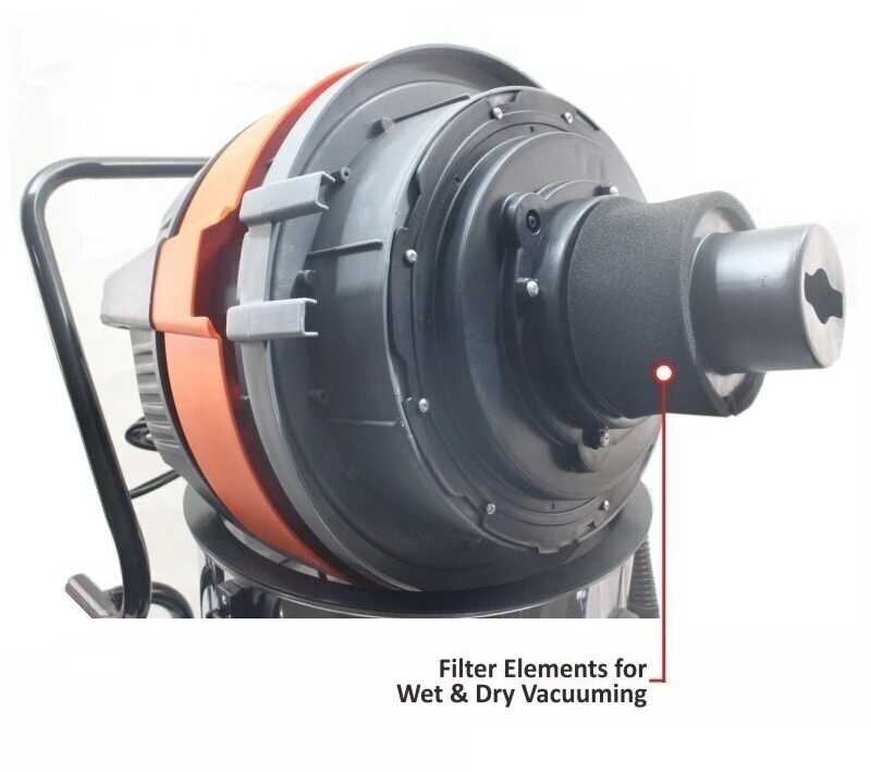 Dulkių siurblys Worcraft VC30-80 80L 3000W